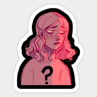 unknown feelings Sticker